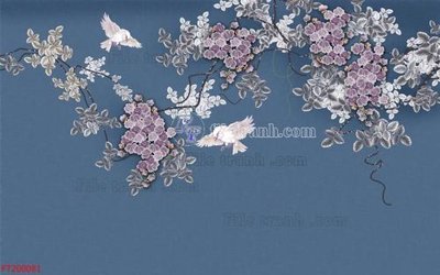 File gốc File in tranh tường 3D FT200081 (in 3D) cho trang trí