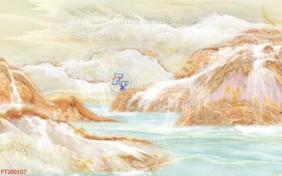 File tranh File in tranh tường 3D FT200107 (bản gốc) trang trí văn phòng