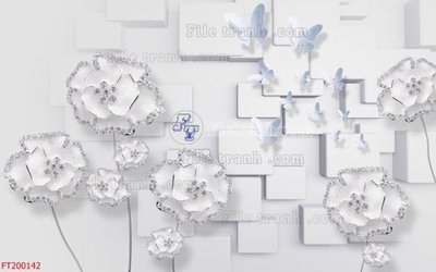 File gốc File in tranh tường 3D FT200142 (in mica) làm quà tặng