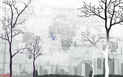 File gốc File in tranh tường 3D FT200154 (ảnh chi tiết) để in trần