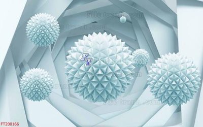 File ảnh File in tranh tường 3D FT200166 (gốc) trang trí khách sạn