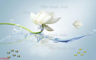 File tranh File in tranh tường 3D FT200169 (bản gốc) treo quán cafe