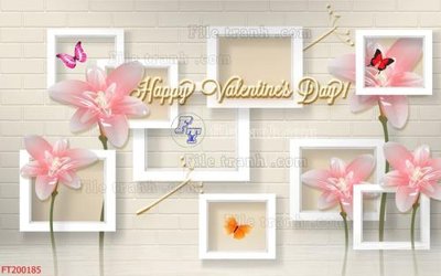 Tải file tranh gốc File in tranh tường 3D FT200185 chất lượng cao