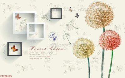 Tải file gốc File in tranh tường 3D FT200195 (in khổ lớn) quảng cáo