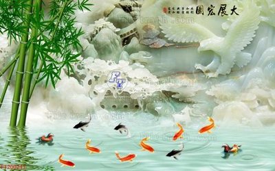 File gốc in ấn File in tranh tường 3D FT200241 chất lượng vượt trội