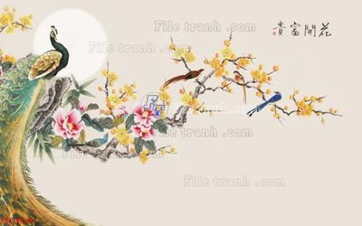 File gốc File in tranh tường 3D FT200244 (in 3D) cho trang trí