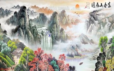 File gốc File in tranh tường 3D FT200277 (in tráng gương) nghệ thuật