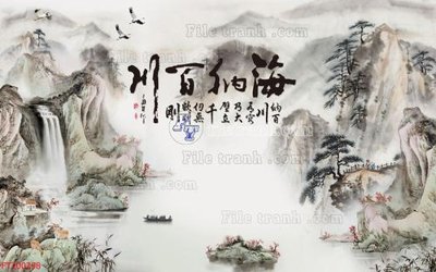 Tải file File in tranh tường 3D FT200298 (PSD) cho in ấn quảng cáo