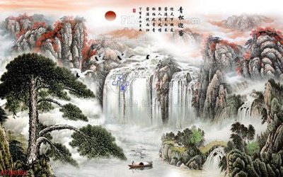 Hình ảnh file gốc File in tranh tường 3D FT200305 (chất lượng cao)