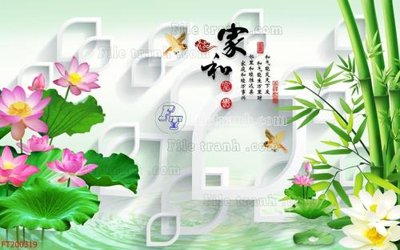 Tải file File in tranh tường 3D FT200319 (gốc) làm tranh treo tường