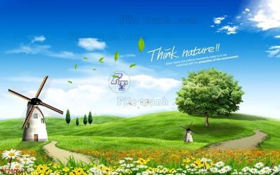 File in trần File in tranh tường 3D FT200371 (bản gốc) bầu trời