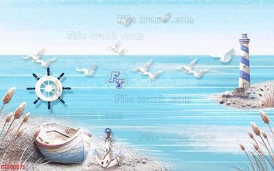 File tranh File in tranh tường 3D FT200378 (bản gốc) in canvas