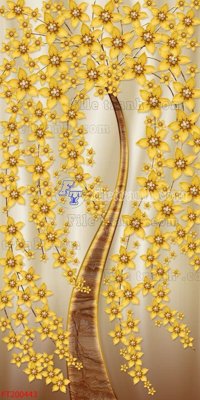 File in lụa File in tranh tường 3D FT200443 (tân cổ điển) File in tranh tường 3D FT200443