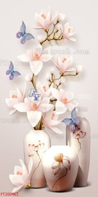 File gốc File in tranh tường 3D FT200463 (cho in ấn) độc quyền