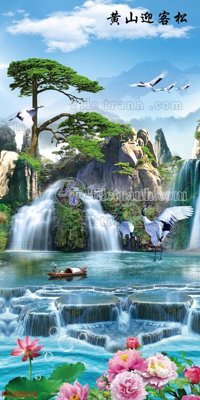 File tranh quảng cáo File in tranh tường 3D FT200518 (file gốc) chuyên nghiệp