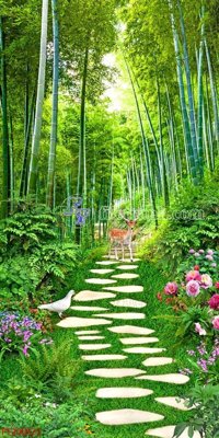 File in mica File in tranh tường 3D FT200525 (bản gốc) siêu trong