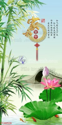 Download file gốc File in tranh tường 3D FT200528 (in lụa) tranh 3D