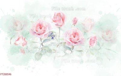 File gốc File in tranh tường 3D FT200546 (thiết kế) độc quyền