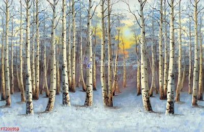 File tranh File in tranh tường 3D FT200559 (gốc) chủ đề thiên nhiên