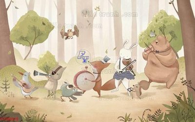 Chi tiết file ảnh File in tranh tường 3D FT200579 sắc nét