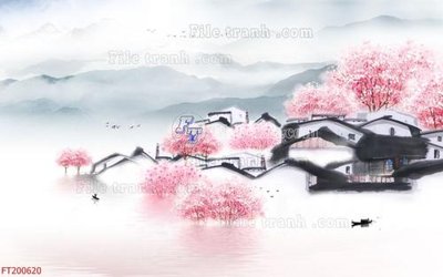 File in ấn File in tranh tường 3D FT200620 (bản gốc) sắc nét