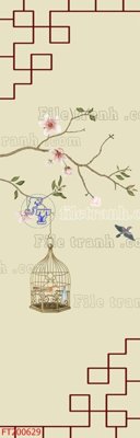 File tranh File in tranh tường 3D FT200629 (ảnh gốc) sắc nét hoàn hảo