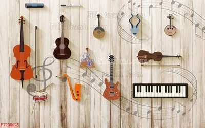 File tranh File in tranh tường 3D FT200675 (gốc) in film