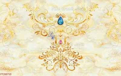 File tranh File in tranh tường 3D FT200710 (bản gốc) treo quán cafe