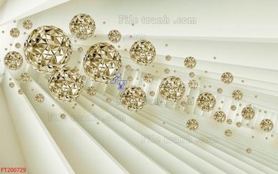 Download file gốc File in tranh tường 3D FT200729 (in lụa) tranh 3D