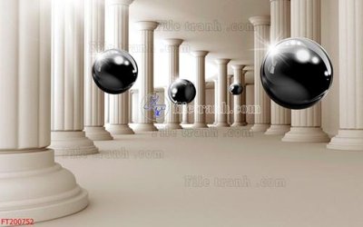 File in trần File in tranh tường 3D FT200752 (bản gốc) bầu trời