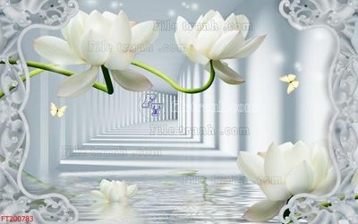 File in ấn File in tranh tường 3D FT200783 (bản gốc) cao cấp