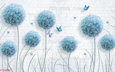 File tranh File in tranh tường 3D FT200787 (ảnh gốc) sắc nét hoàn hảo