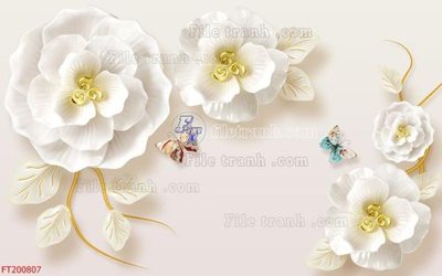Tải file File in tranh tường 3D FT200807 (gốc) để in ấn ngay