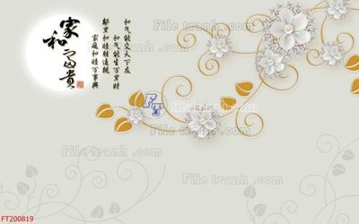 File tranh in trần 3D File in tranh tường 3D FT200819 (ảnh gốc)