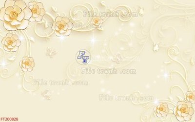 File tranh File in tranh tường 3D FT200828 (gốc) chủ đề con người