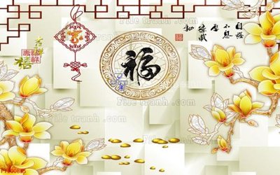 File tranh in tráng gương File in tranh tường 3D FT200855 (siêu nét)