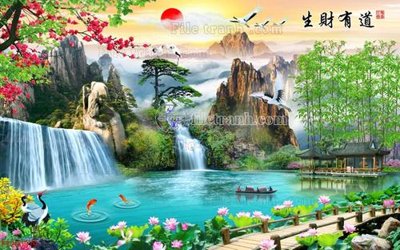 Tải file File in tranh tường 3D FT200879 (gốc) in tranh tráng gương