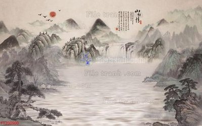 File gốc File in tranh tường 3D FT200900 (PSD/TIFF) độ phân giải cao