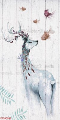 File gốc File in tranh tường 3D FT200982 (cho in UV) siêu nét