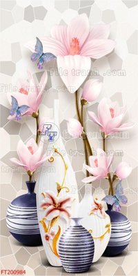 File tranh File in tranh tường 3D FT200984 (ảnh gốc) in trần xuyên sáng