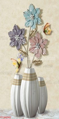 File tranh File in tranh tường 3D FT200985 (gốc) in vải canvas