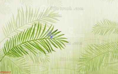 File in mica File in tranh tường 3D FT201017 (bản gốc) làm vách ngăn