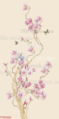 File PSD File in tranh tường 3D FT201020 (gốc) cho in quảng cáo