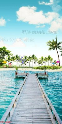 File tranh File in tranh tường 3D FT201047 (gốc) chủ đề động vật