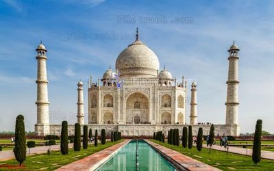 File in lụa File in tranh tường 3D FT201075 (phong cảnh) File in tranh tường 3D FT201075