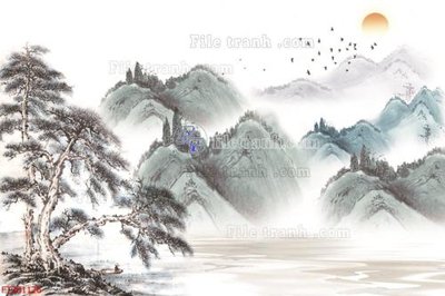 File PSD File in tranh tường 3D FT201126 (gốc) cho designer