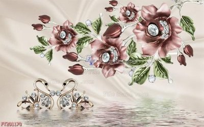 File tranh File in tranh tường 3D FT201170 (gốc) chủ đề thiên nhiên