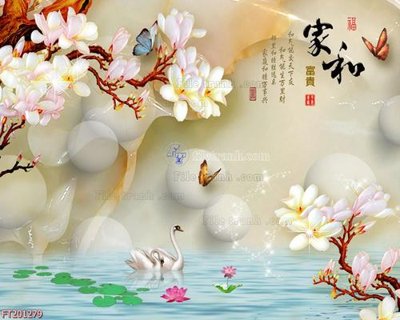 File tranh File in tranh tường 3D FT201279 (gốc) in backlit film