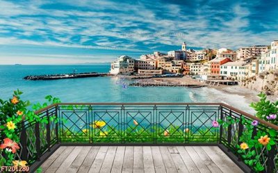 File gốc File in tranh tường 3D FT201289 cho in ấn và thiết kế