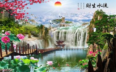 File gốc File in tranh tường 3D FT201317 (phong cách) châu Âu